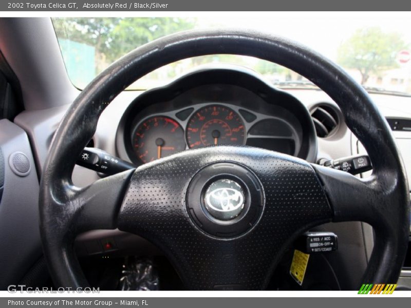 Absolutely Red / Black/Silver 2002 Toyota Celica GT