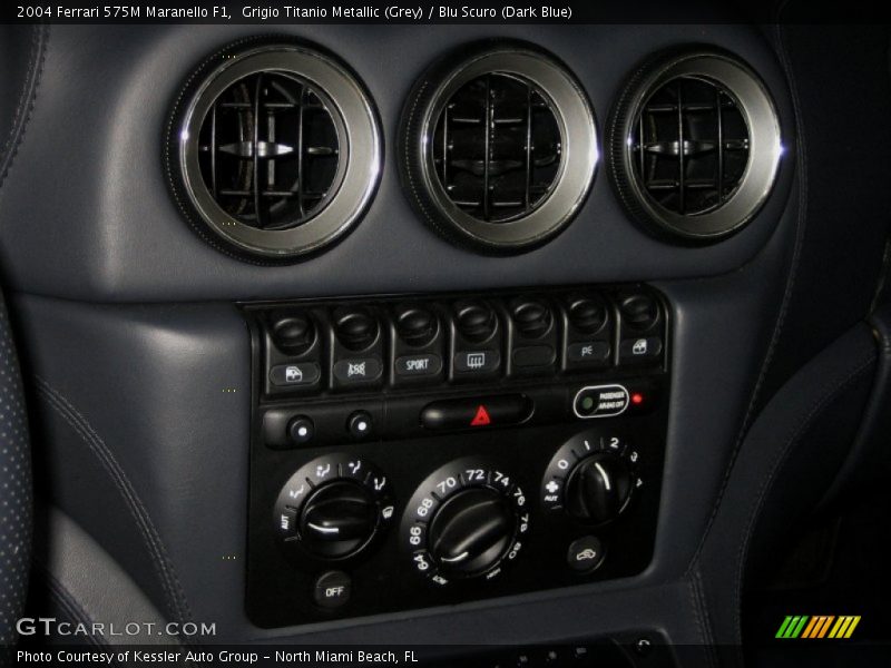 Controls of 2004 575M Maranello F1