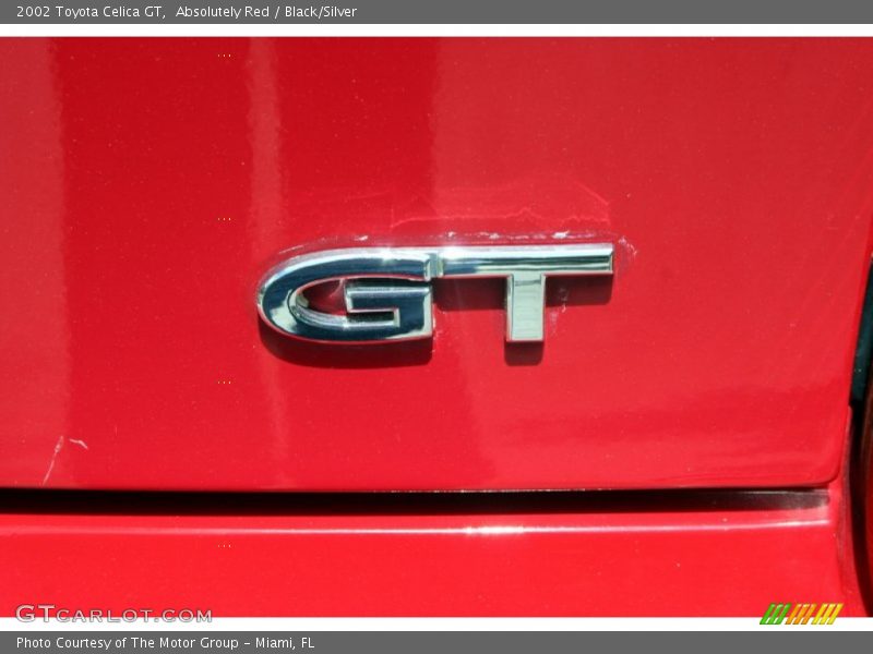 Absolutely Red / Black/Silver 2002 Toyota Celica GT