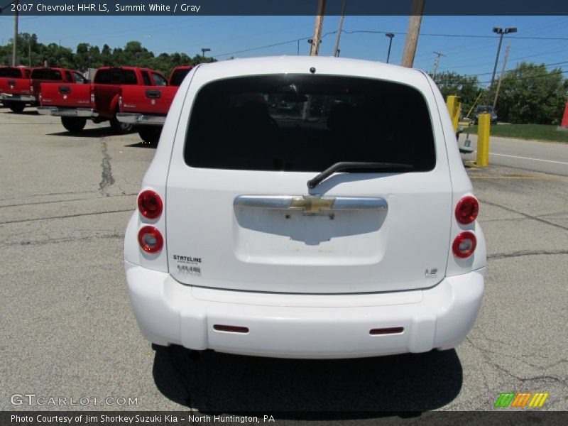 Summit White / Gray 2007 Chevrolet HHR LS