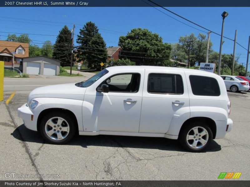 Summit White / Gray 2007 Chevrolet HHR LS