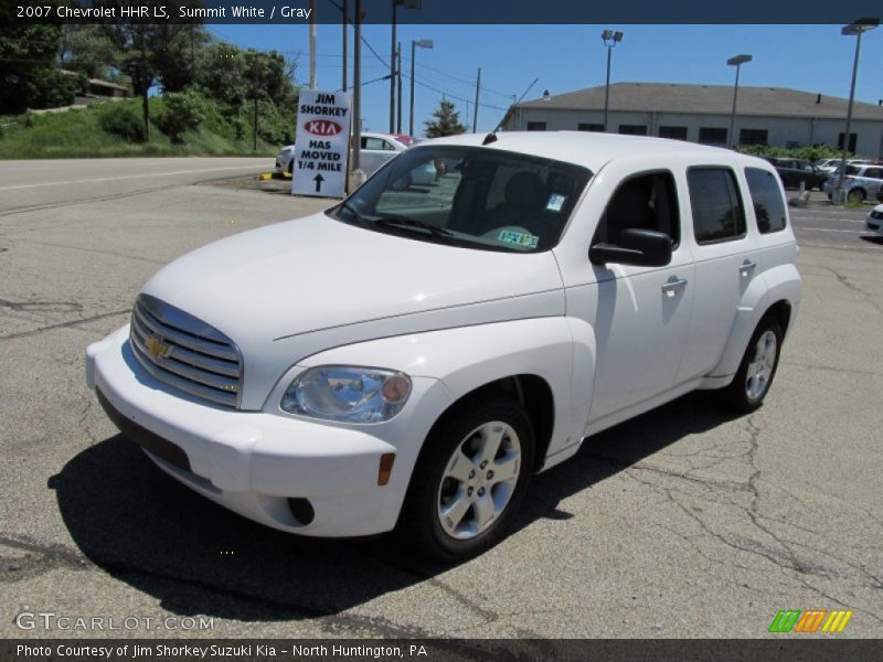Summit White / Gray 2007 Chevrolet HHR LS
