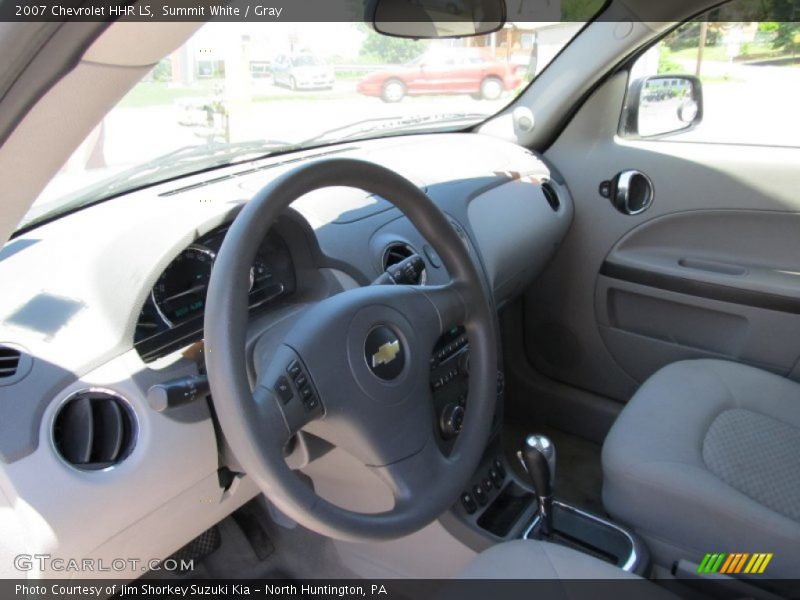 Summit White / Gray 2007 Chevrolet HHR LS