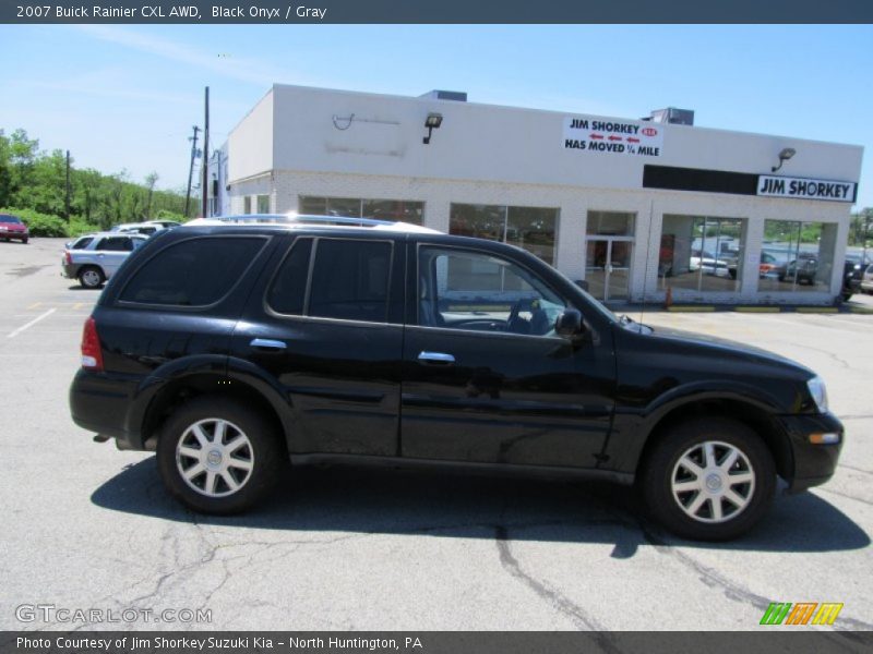 Black Onyx / Gray 2007 Buick Rainier CXL AWD