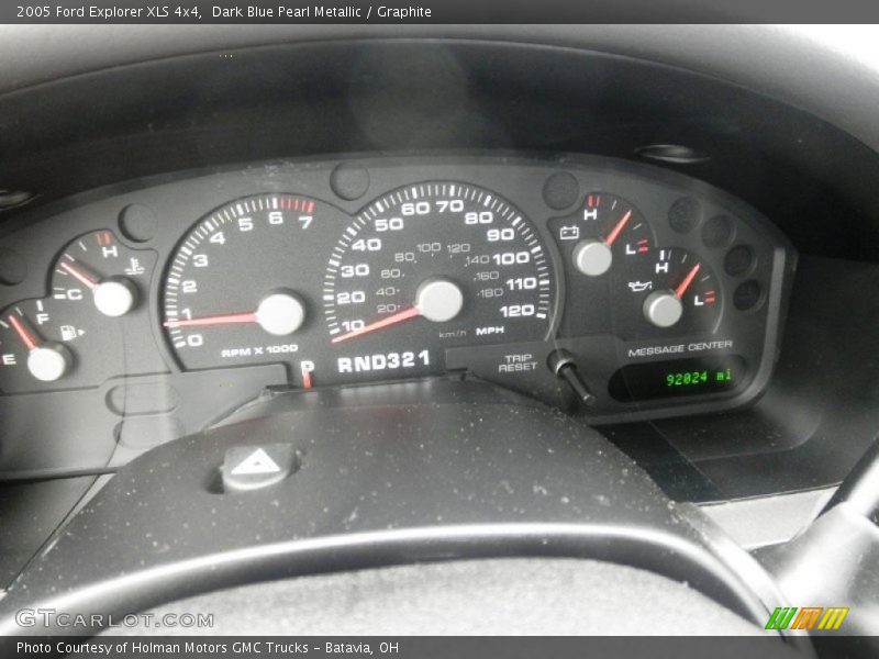  2005 Explorer XLS 4x4 XLS 4x4 Gauges