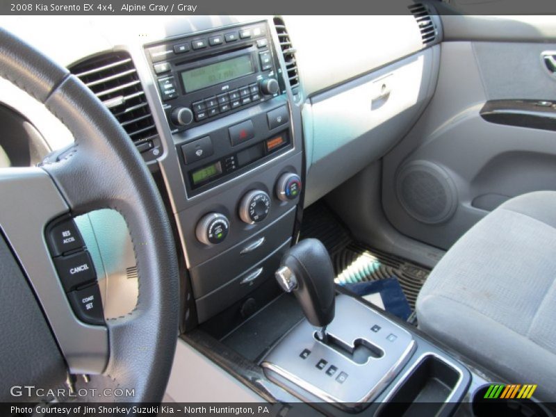  2008 Sorento EX 4x4 Gray Interior