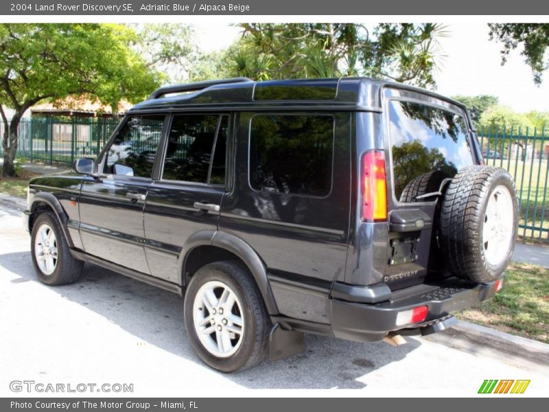 Adriatic Blue / Alpaca Beige 2004 Land Rover Discovery SE