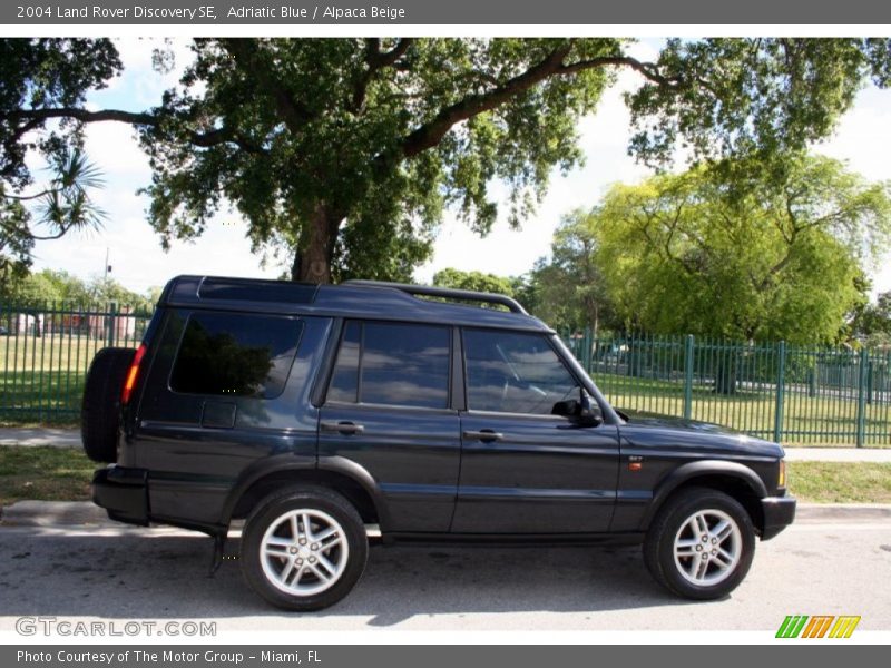 Adriatic Blue / Alpaca Beige 2004 Land Rover Discovery SE