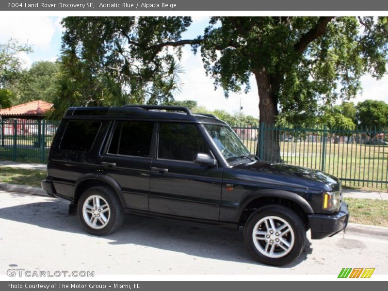 Adriatic Blue / Alpaca Beige 2004 Land Rover Discovery SE