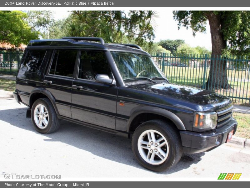 Adriatic Blue / Alpaca Beige 2004 Land Rover Discovery SE