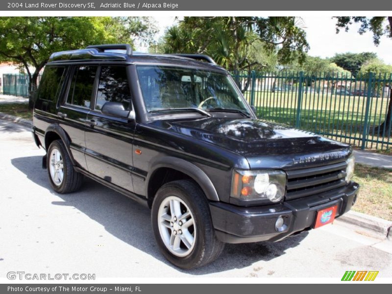 Adriatic Blue / Alpaca Beige 2004 Land Rover Discovery SE