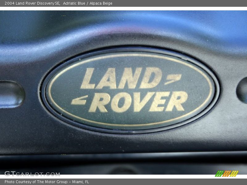 Adriatic Blue / Alpaca Beige 2004 Land Rover Discovery SE