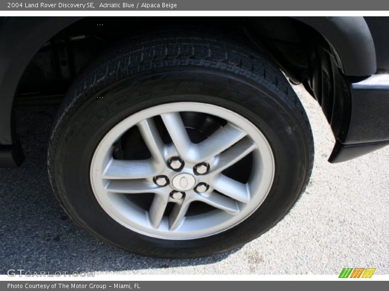 Adriatic Blue / Alpaca Beige 2004 Land Rover Discovery SE