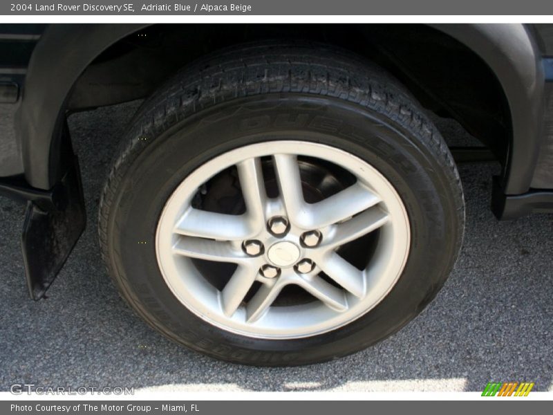 Adriatic Blue / Alpaca Beige 2004 Land Rover Discovery SE