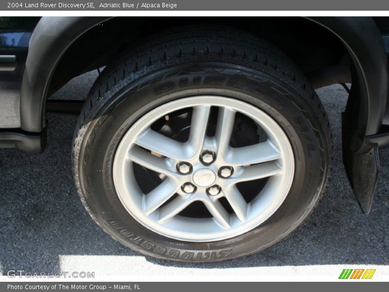 Adriatic Blue / Alpaca Beige 2004 Land Rover Discovery SE