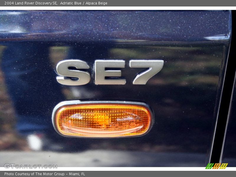 Adriatic Blue / Alpaca Beige 2004 Land Rover Discovery SE