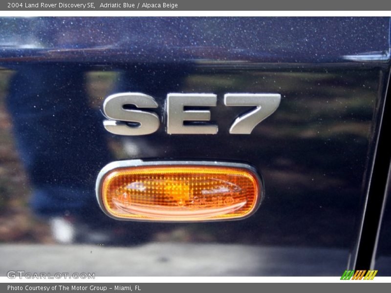 Adriatic Blue / Alpaca Beige 2004 Land Rover Discovery SE