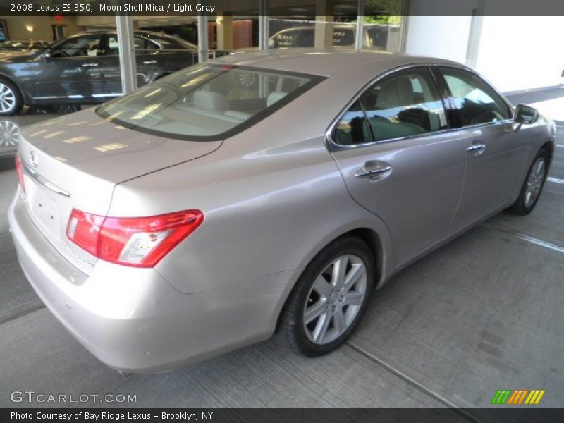 Moon Shell Mica / Light Gray 2008 Lexus ES 350