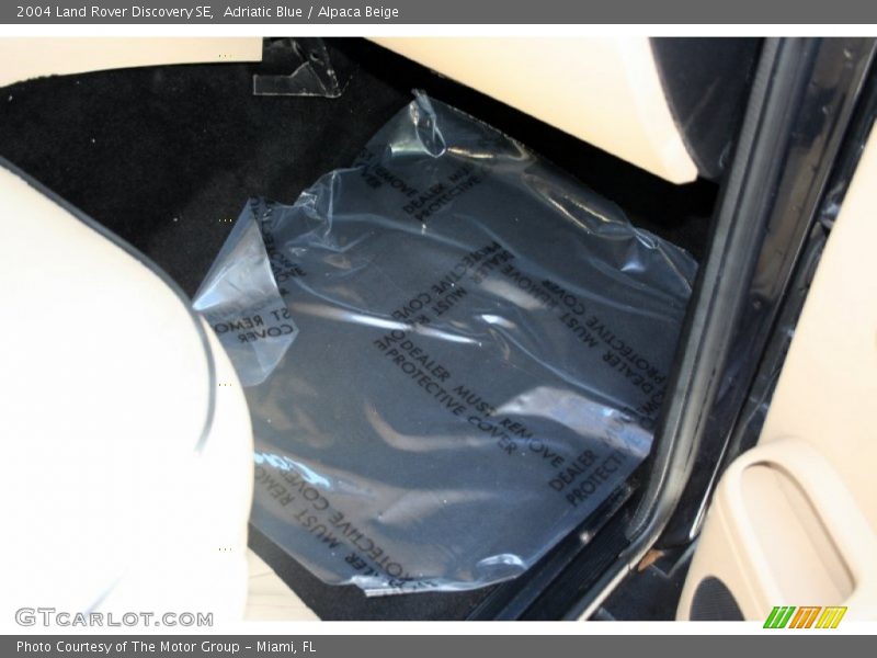Adriatic Blue / Alpaca Beige 2004 Land Rover Discovery SE