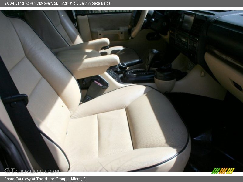 Adriatic Blue / Alpaca Beige 2004 Land Rover Discovery SE