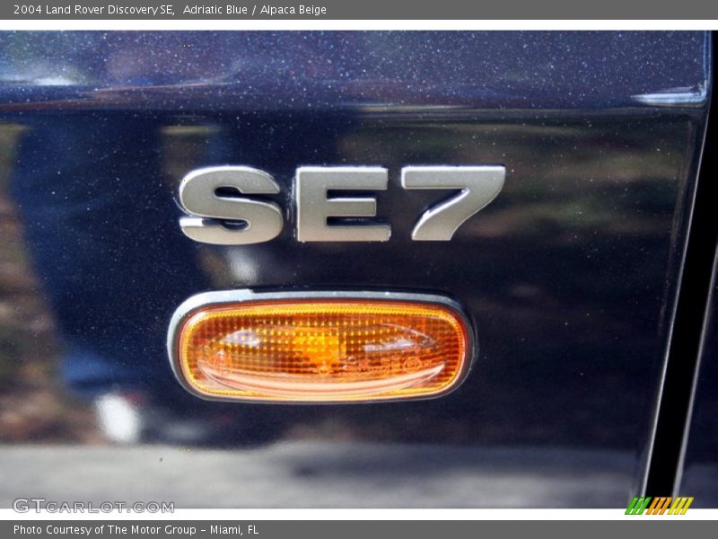 Adriatic Blue / Alpaca Beige 2004 Land Rover Discovery SE