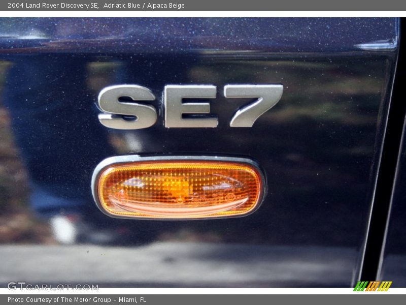 Adriatic Blue / Alpaca Beige 2004 Land Rover Discovery SE