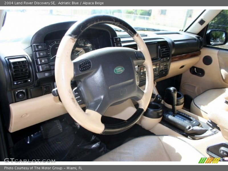 Adriatic Blue / Alpaca Beige 2004 Land Rover Discovery SE