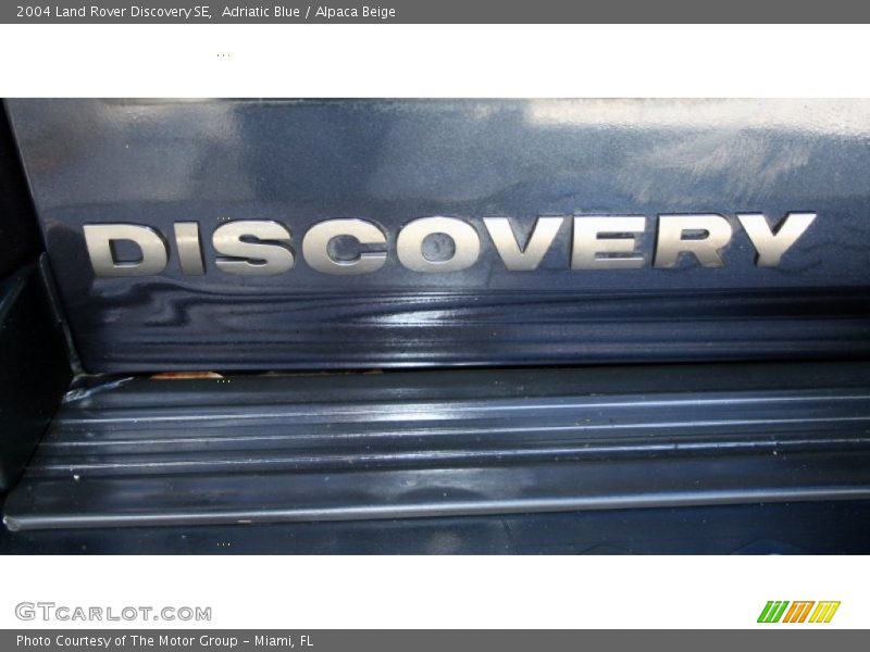 Adriatic Blue / Alpaca Beige 2004 Land Rover Discovery SE