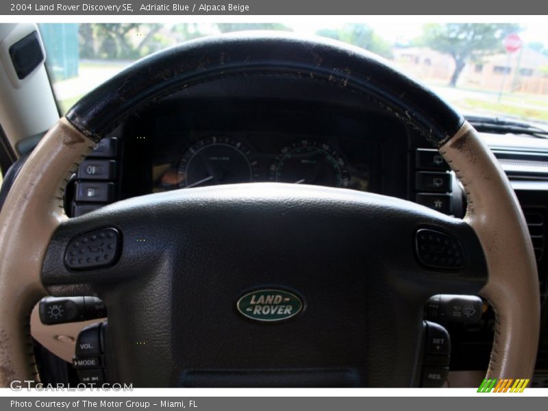 Adriatic Blue / Alpaca Beige 2004 Land Rover Discovery SE