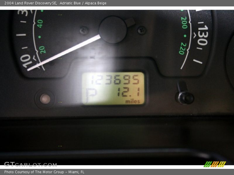 Adriatic Blue / Alpaca Beige 2004 Land Rover Discovery SE