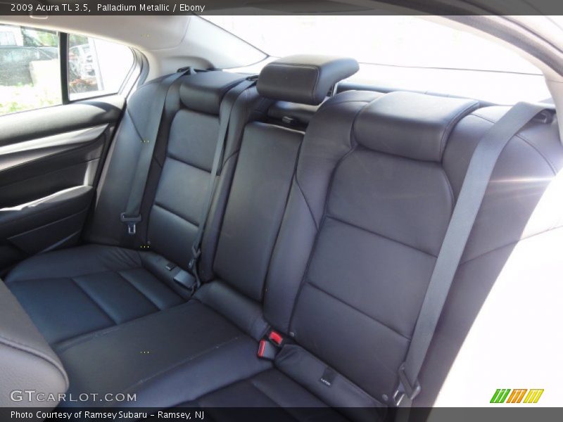 Palladium Metallic / Ebony 2009 Acura TL 3.5