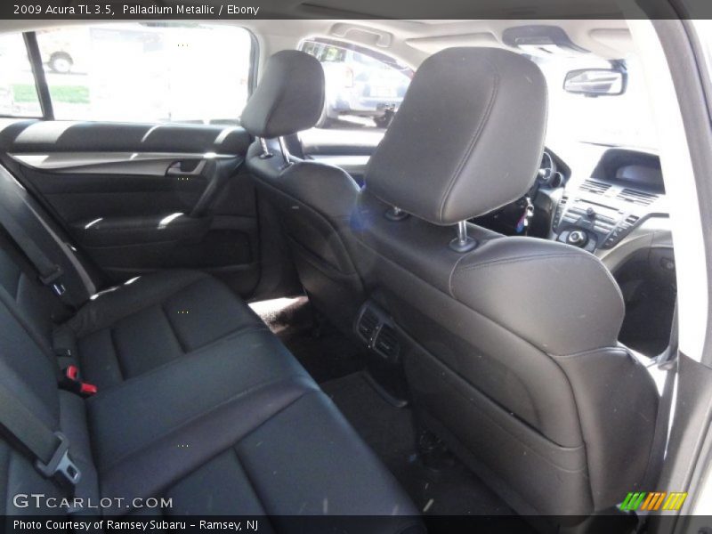 Palladium Metallic / Ebony 2009 Acura TL 3.5