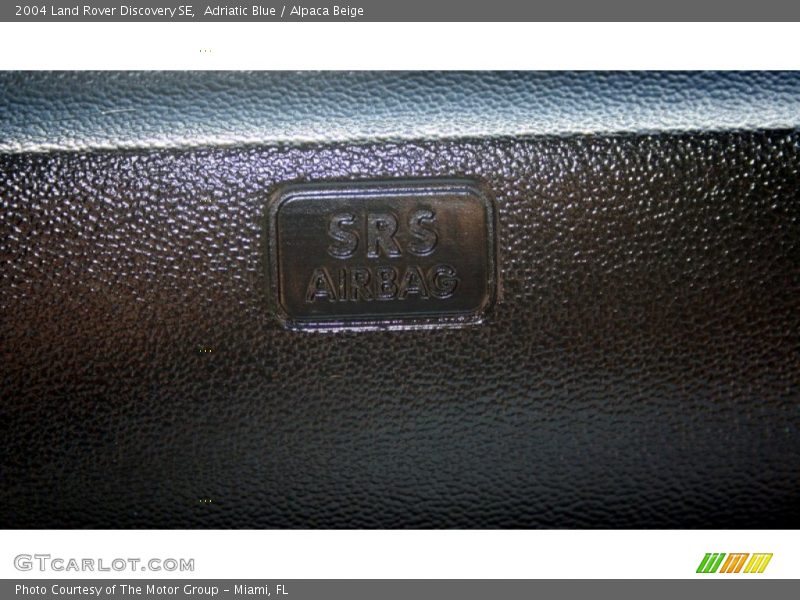 Adriatic Blue / Alpaca Beige 2004 Land Rover Discovery SE