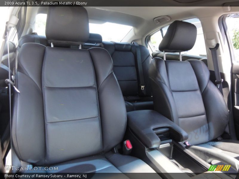 Palladium Metallic / Ebony 2009 Acura TL 3.5