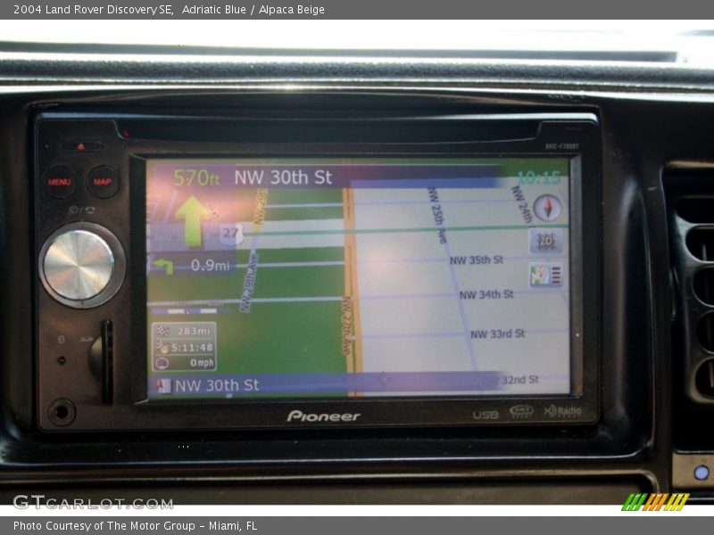 Adriatic Blue / Alpaca Beige 2004 Land Rover Discovery SE