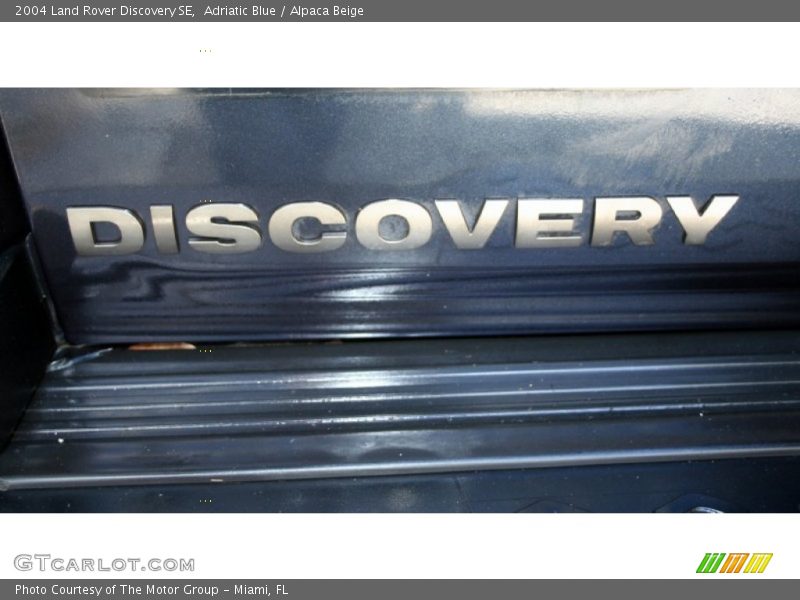 Adriatic Blue / Alpaca Beige 2004 Land Rover Discovery SE