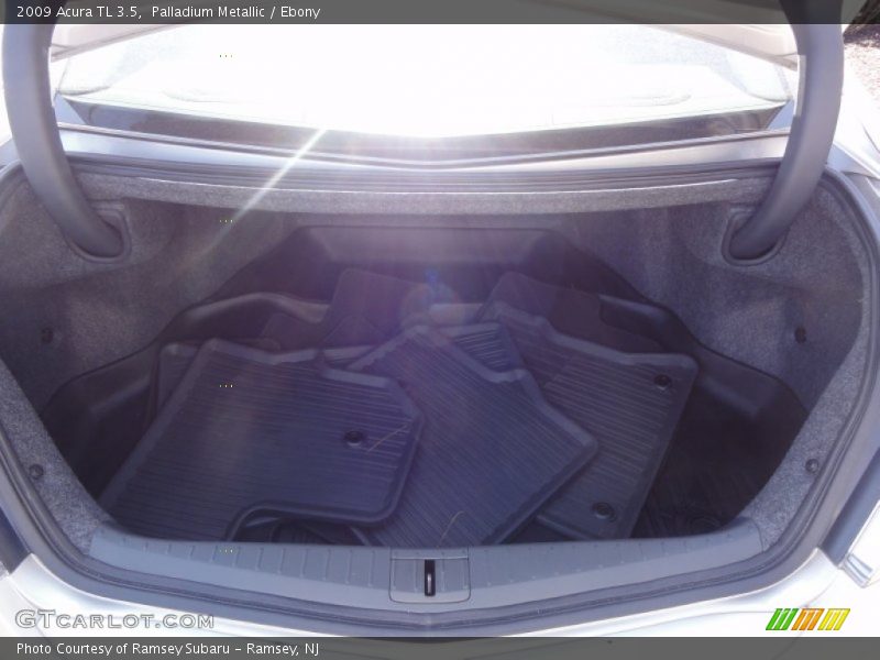 Palladium Metallic / Ebony 2009 Acura TL 3.5