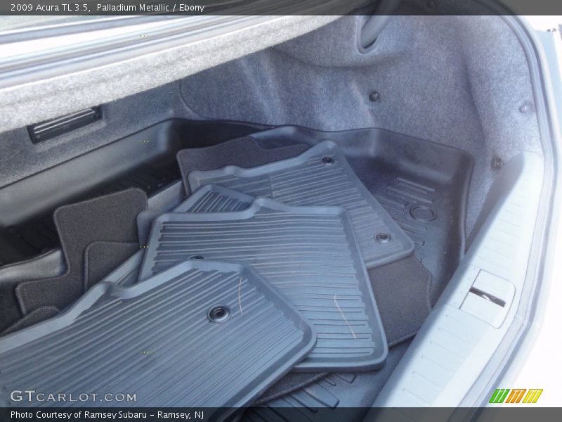 Palladium Metallic / Ebony 2009 Acura TL 3.5