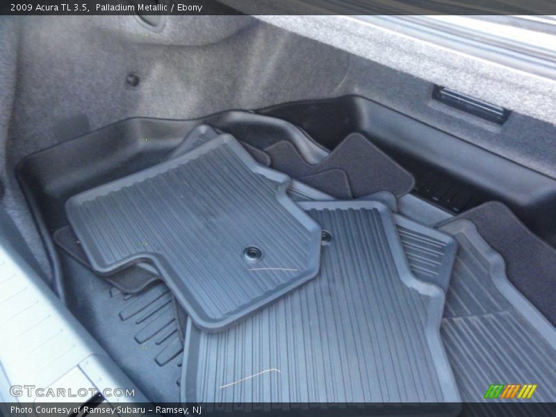 Palladium Metallic / Ebony 2009 Acura TL 3.5