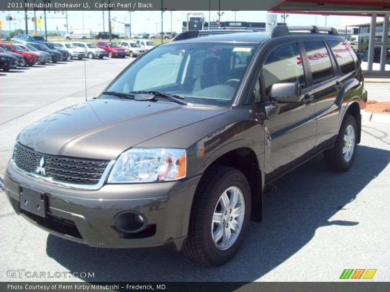 Carbon Pearl / Black 2011 Mitsubishi Endeavor LS
