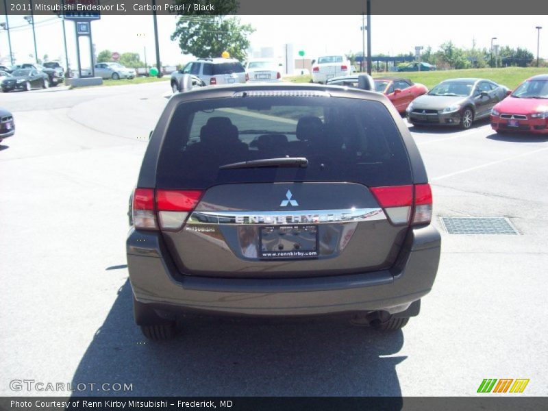 Carbon Pearl / Black 2011 Mitsubishi Endeavor LS