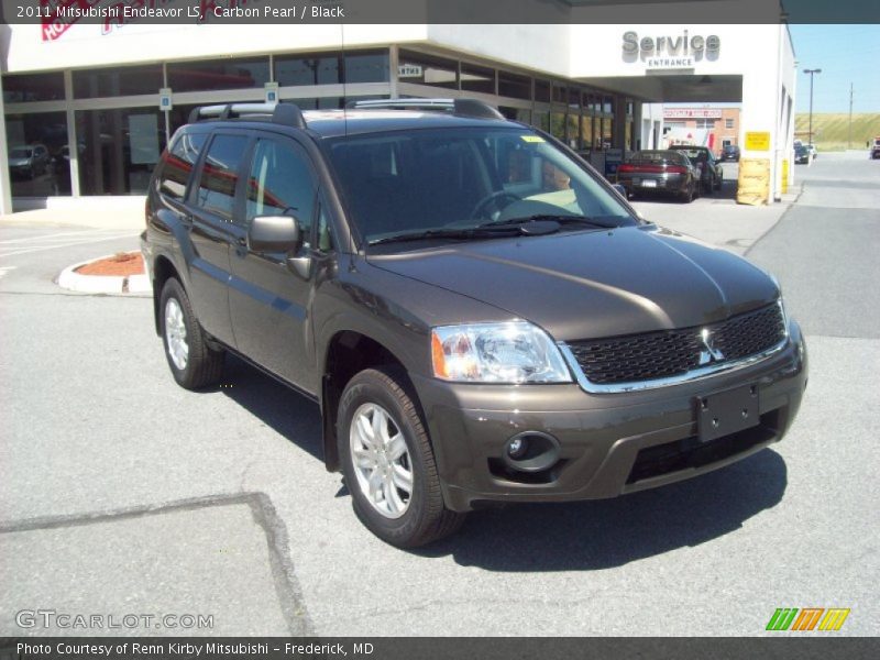 Carbon Pearl / Black 2011 Mitsubishi Endeavor LS