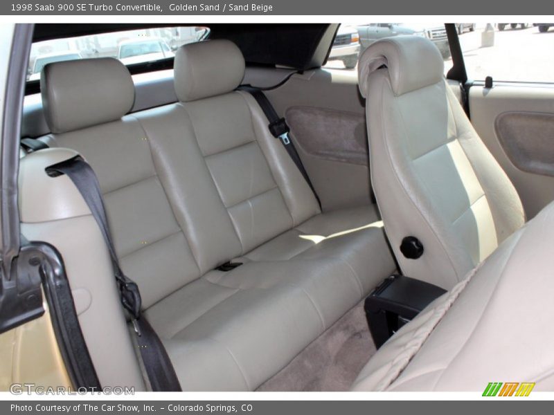 Golden Sand / Sand Beige 1998 Saab 900 SE Turbo Convertible