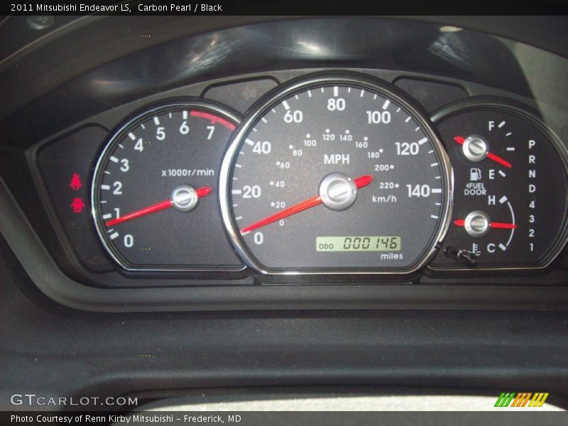 Carbon Pearl / Black 2011 Mitsubishi Endeavor LS