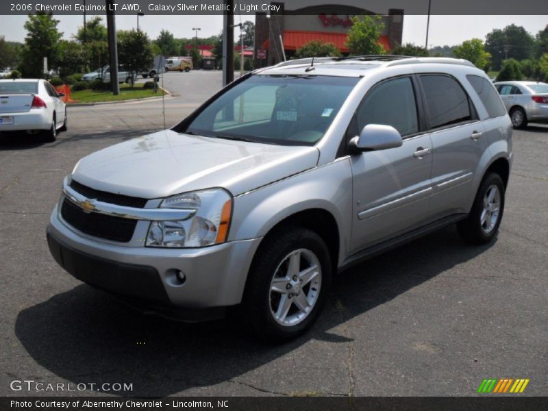 Galaxy Silver Metallic / Light Gray 2006 Chevrolet Equinox LT AWD