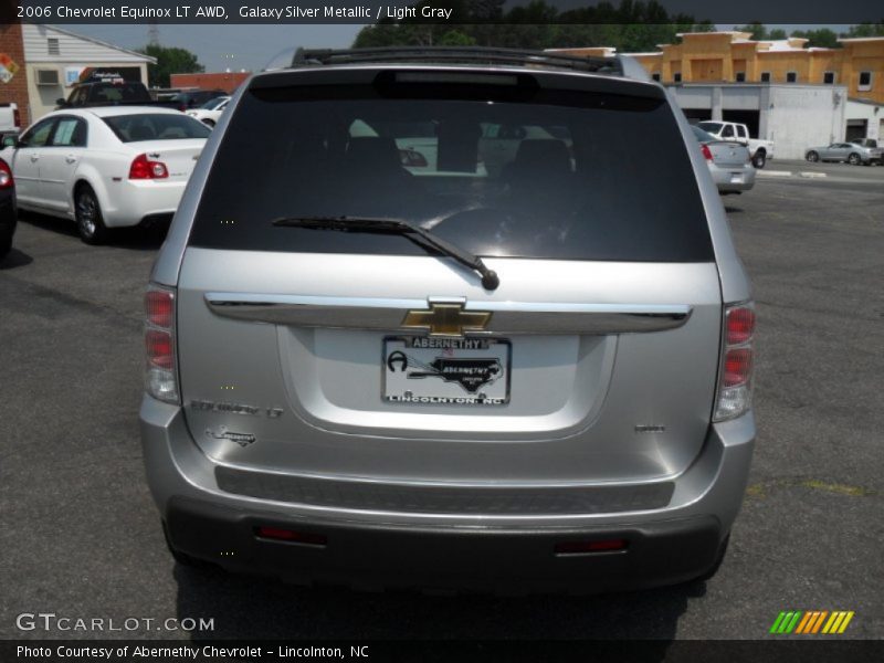 Galaxy Silver Metallic / Light Gray 2006 Chevrolet Equinox LT AWD