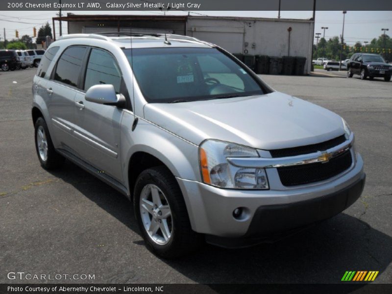 Galaxy Silver Metallic / Light Gray 2006 Chevrolet Equinox LT AWD