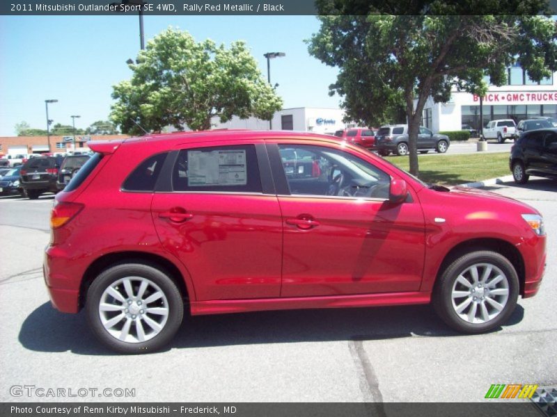  2011 Outlander Sport SE 4WD Rally Red Metallic