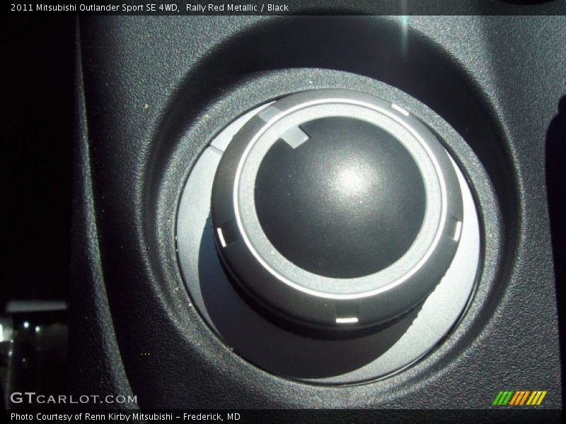 Rally Red Metallic / Black 2011 Mitsubishi Outlander Sport SE 4WD
