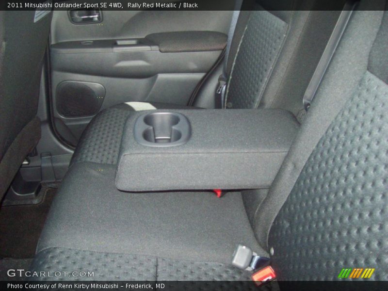 Rally Red Metallic / Black 2011 Mitsubishi Outlander Sport SE 4WD